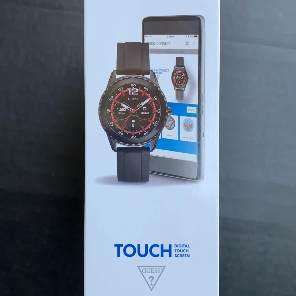 GUESS Men's Touch Smartwatch